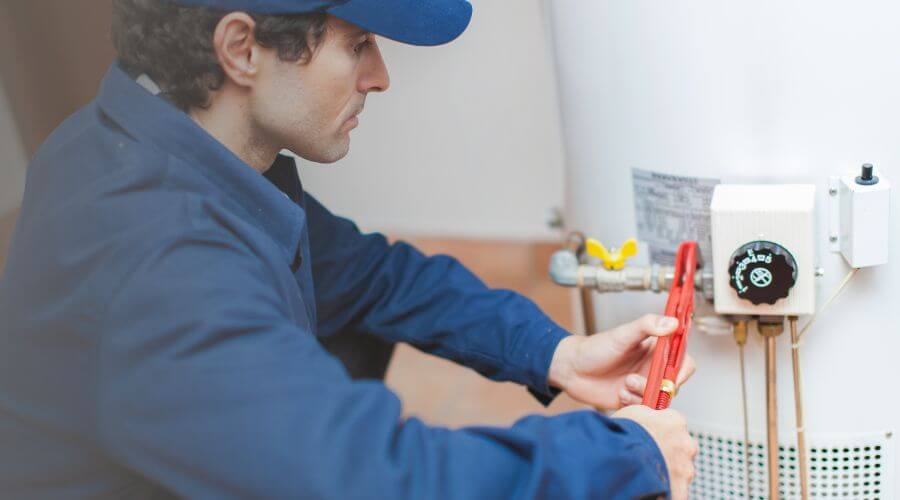 Professional water heater repair in Mount Hope, KS